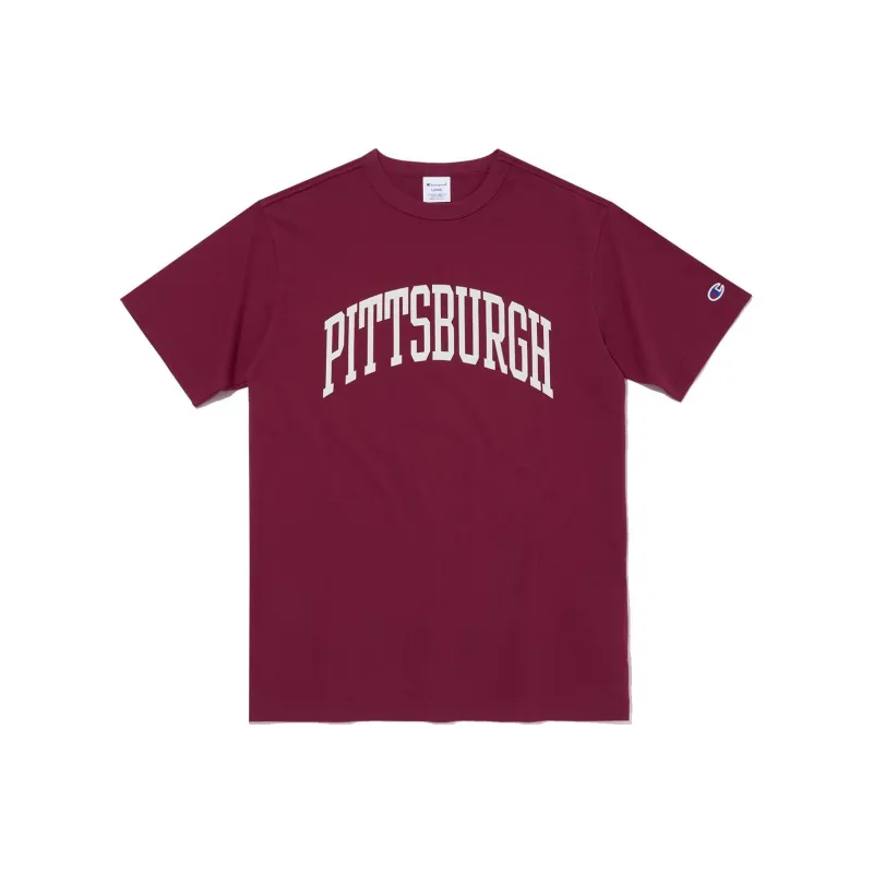 Champion T-Shirt Unisex Burgundy-0