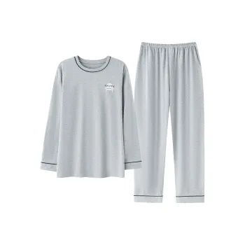 Close fitting Areas Pajama Set Men's