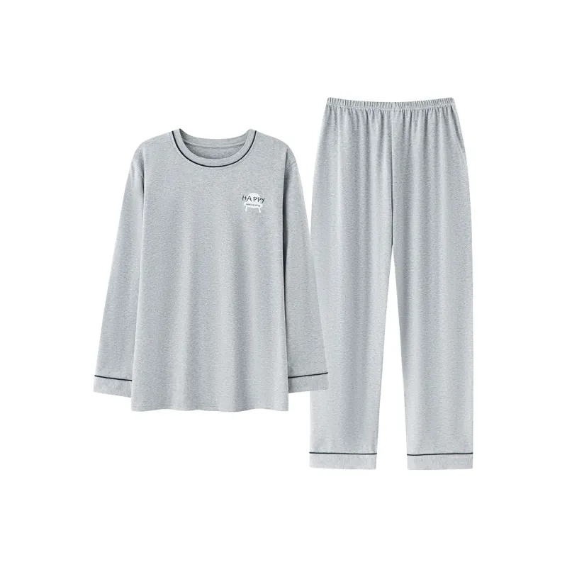 Close fitting Areas Pajama Set Men's-0
