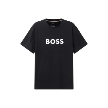 HUGO BOSS Logo Printed Crewneck T Shirt