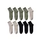 10-Pack (Army Green 4+Khaki 3+Black 3)