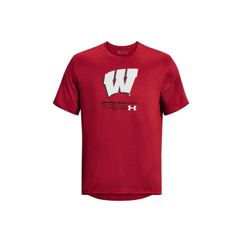 Under Armour Tech T Shirts Men Red-0