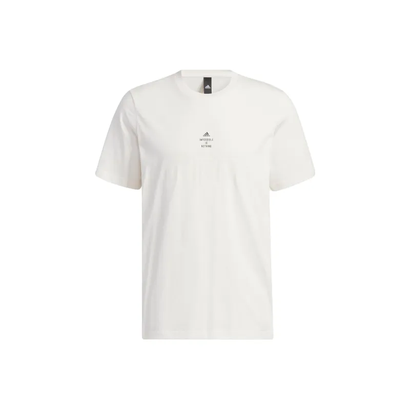 Adidas T Shirt Men's Pink White-0