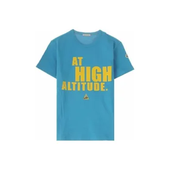 Moncler T Shirts Men Blue