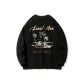 Black Long-Sleeved (Ribbed Sleeves)
