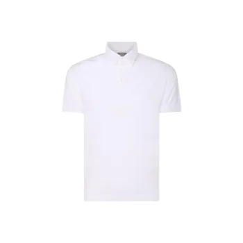 Zanone Short Sleeved Straight Hem Polo Shirt