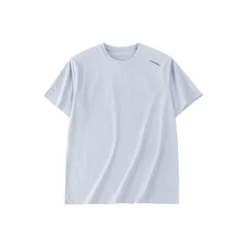 ANTA T Shirts Men Barge Gray