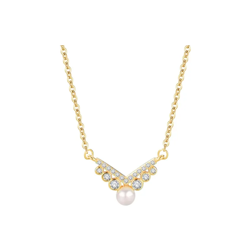 Andaozi Pearl Necklaces Women's-0