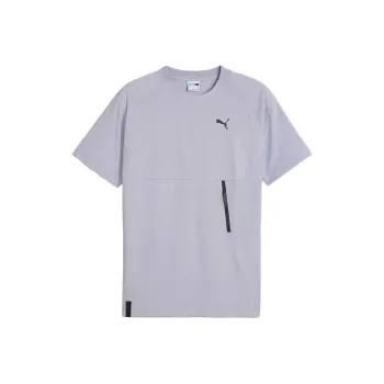 PUMA TECH POCKET TEE T Shirt Men's Light Gray