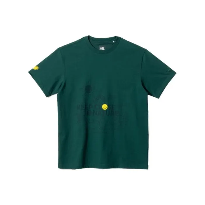 New Era New Era X SMILEYWORLD T Shirts Unisex Green-0