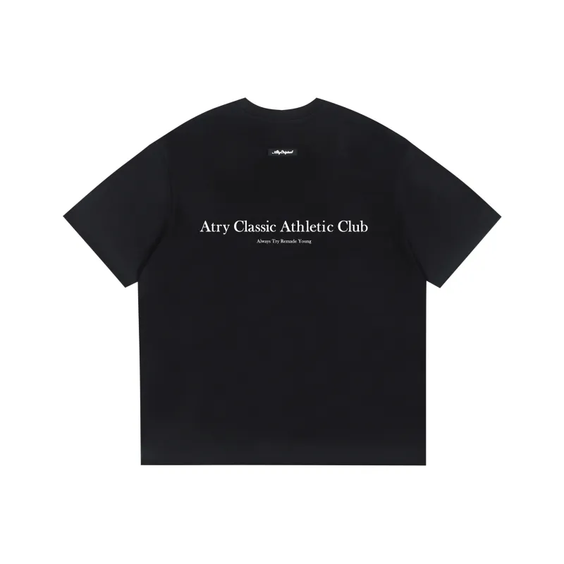Atry Alphabet Slogan Series T Shirts Unisex-0