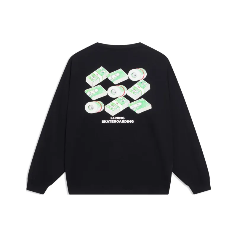 LiNing T Shirts Unisex Black-0