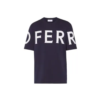 Ferragamo Logo print Cotton T shirt
