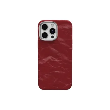 Sopi PC Material Snow Mountains Velour Textured Phone Cases Compatible With IPhone 16/15 Pro Max/Apple 13/14 Pro/Max