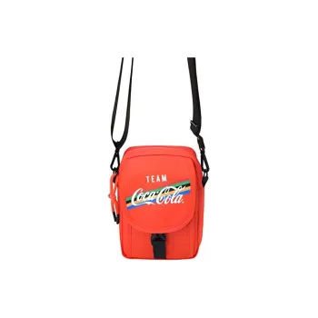 Anta Coca-Cola/Cola Coca Cola Joint Funds Oxford Shoulder Bag Crossbody Bag Unisex Red