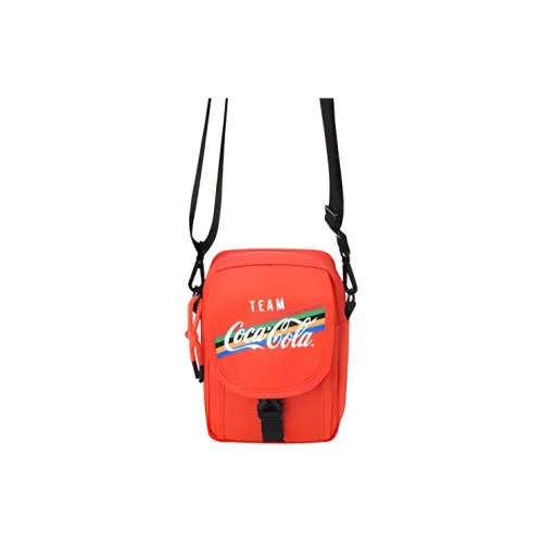 Anta Coca-Cola/Cola Coca Cola Joint Funds Oxford Shoulder Bag Crossbody Bag Unisex Red