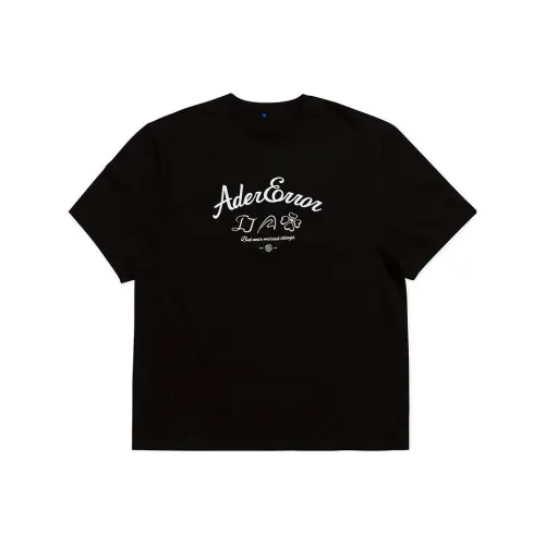 ADER ERROR T Shirts Unisex Black