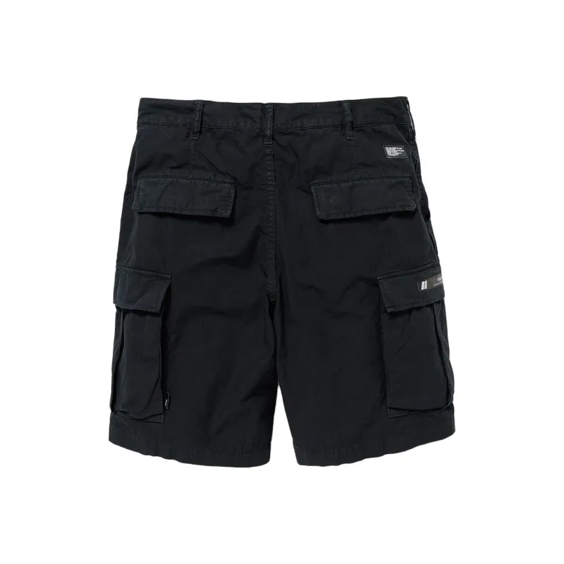 WTAPS SS25 Cargo Shorts Unisex Black-1