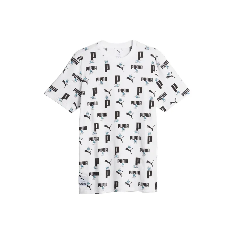 PUMA x THE SMURFS T Shirt Men's White-0