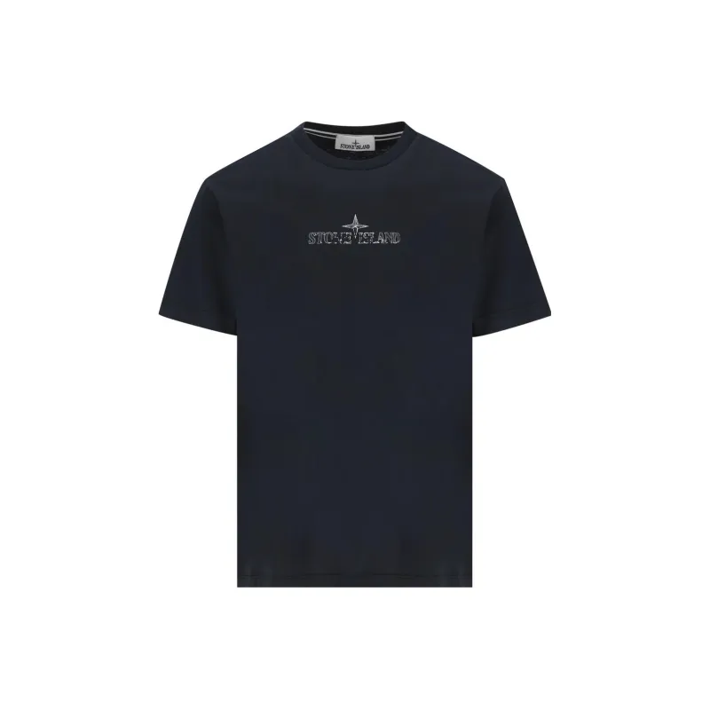 STONE ISLAND T Shirt Men's Dark Blue-0