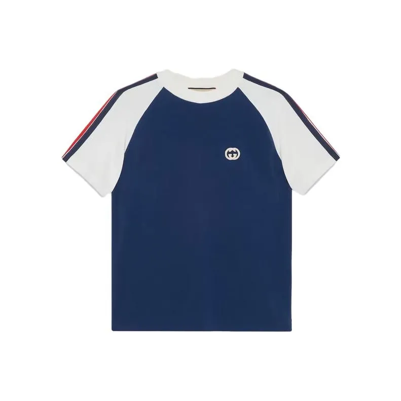 GUCCI T Shirts Men Blue-0