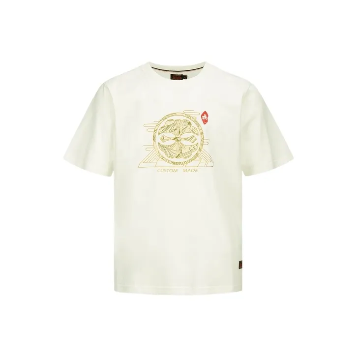 EVISU T Shirts Men White-0