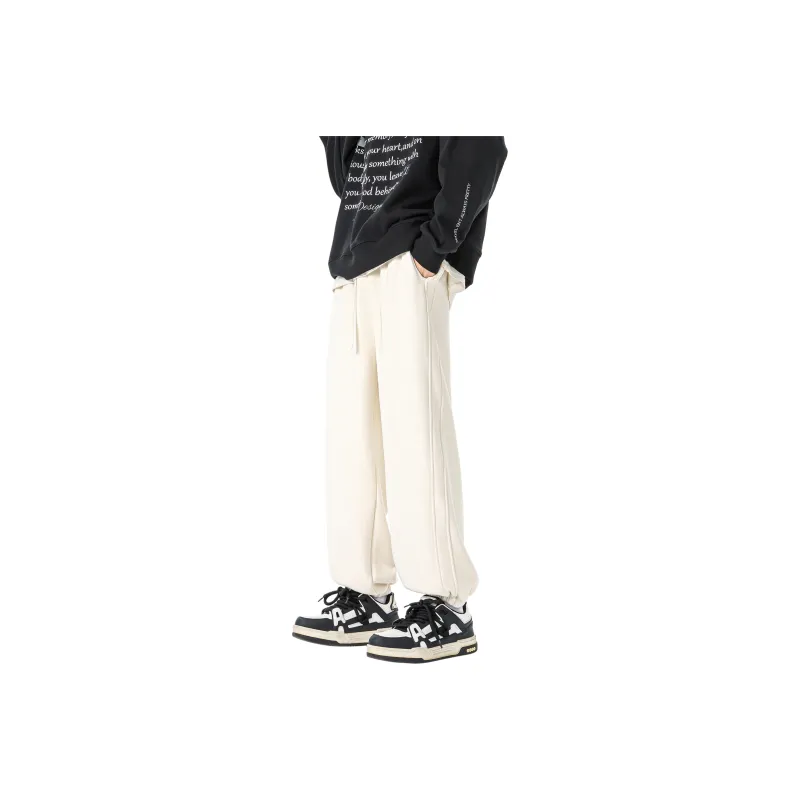 MARK WAFFLE Knitted Sports Pants Unisex-18