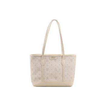 RIVMIND PU Tote Bag Shoulder Bag Women's White/Green/Pink
