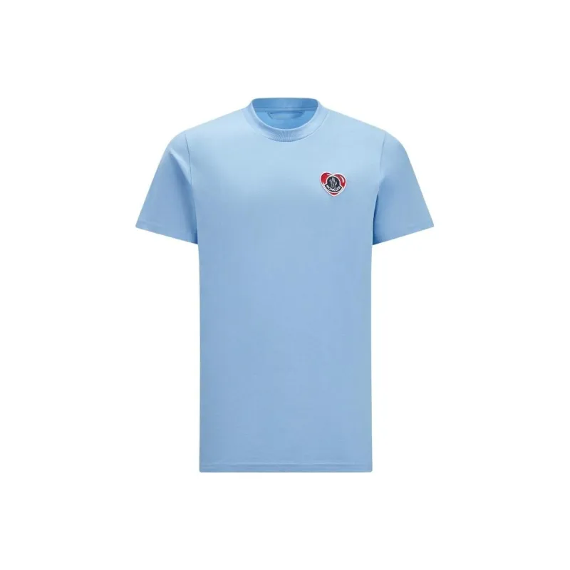 Moncler Logo Patch Crewneck T Shirt-0