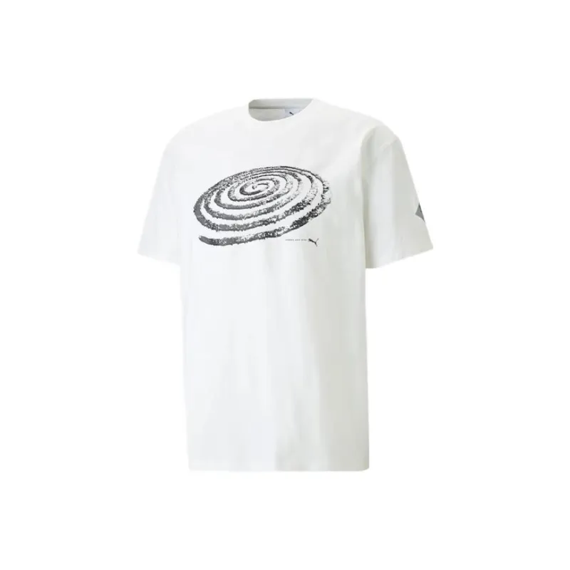 PUMA X P.A.M. Co branded Version T Shirts Unisex White-0