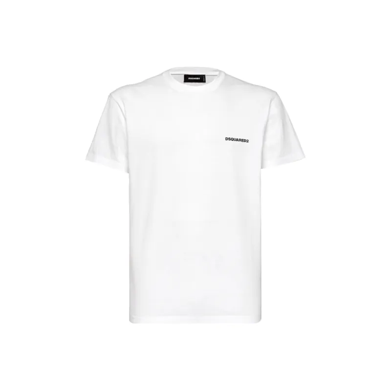 DSQUARED2 Map print Cotton T shirt-0