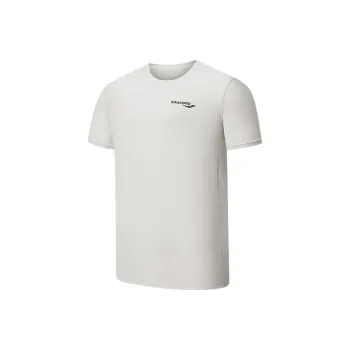 Saucony T-Shirts Men White Limestone