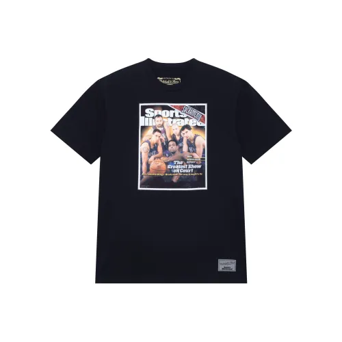 Mitchell & Ness x TIYUHUABAO,LIANMINGKUAN T Shirts Unisex Black