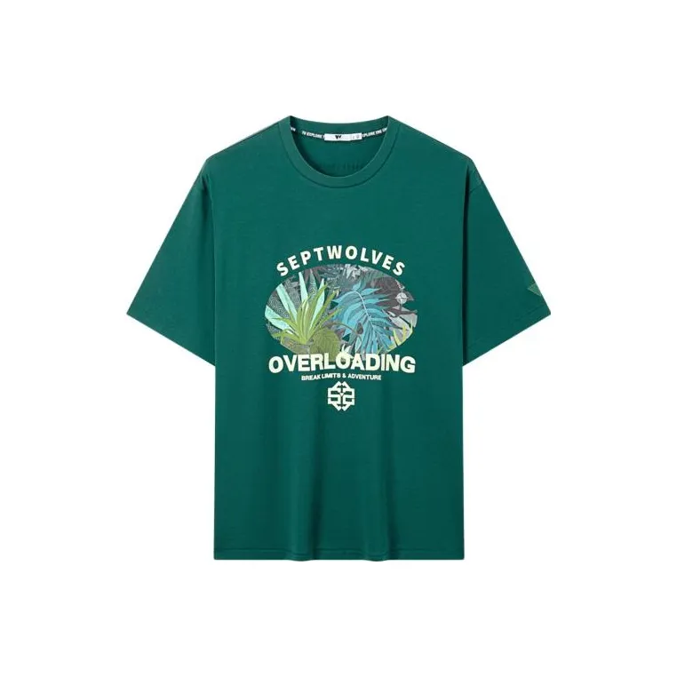 SEPTWOLVES T Shirts Men Grass Green-0