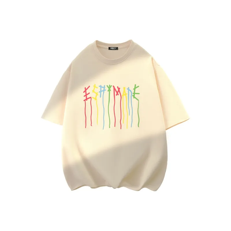 ESPY Drop Shoulder Sleeve T Shirt Unisex-5