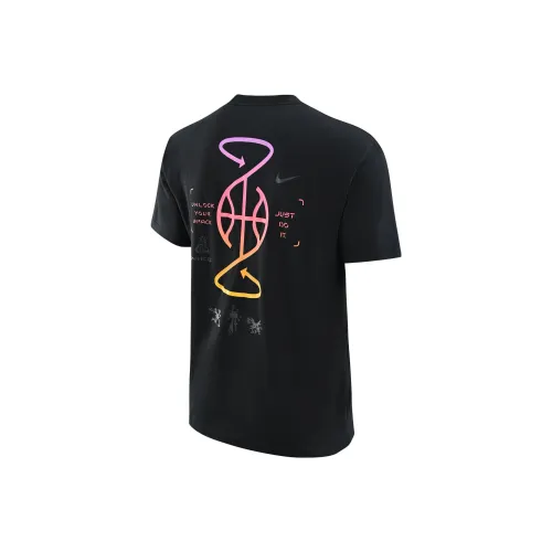 Nike SS23 Resistant High Basketball Series T Shirts Men Black