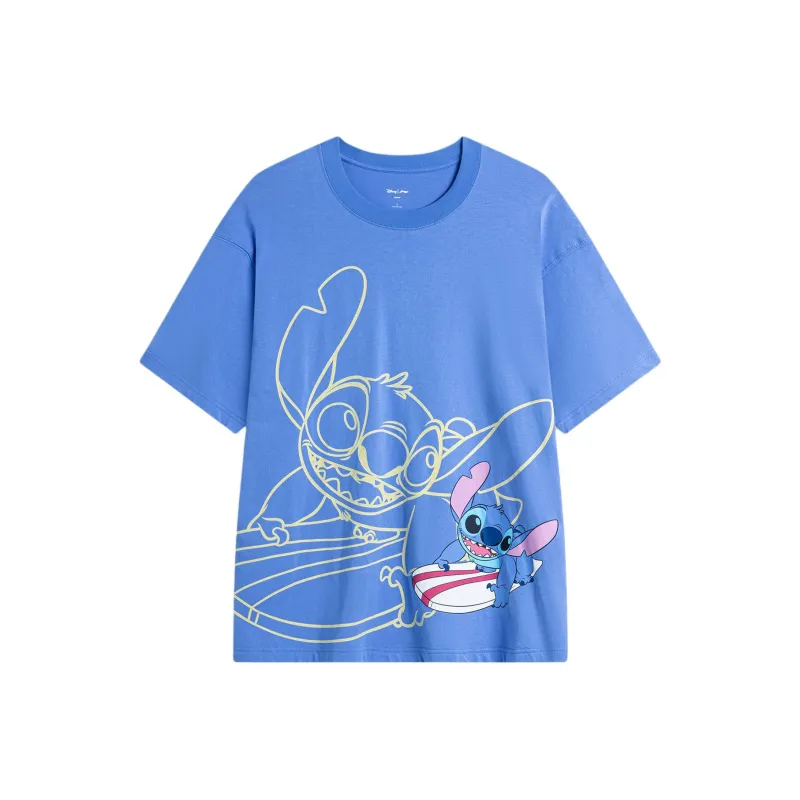 LiNing x Disney T Shirt Men's Rainbow Blue-0