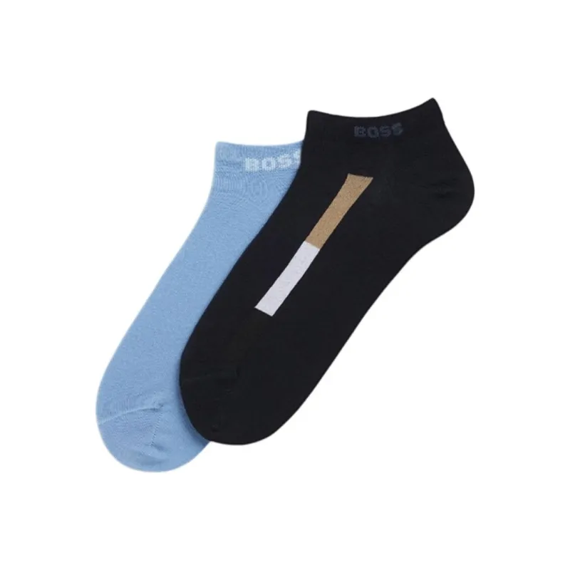 HUGO BOSS SS25 Ankle Socks Men's 2 Pack-0