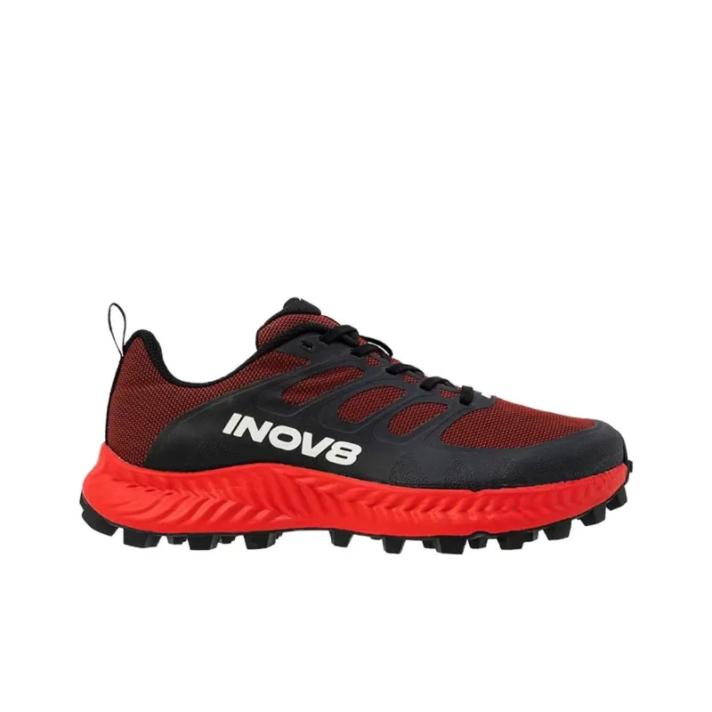INOV 8 Anti Slip Wear Resistant Low Top Running Shoes Men's Red Black-1