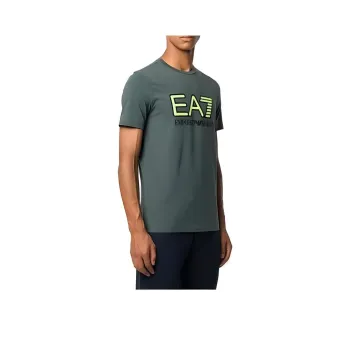EMPORIO ARMANI EA7 T Shirts Men Dark Green