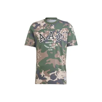 Adidas Originals T Shirts Men Dark Green
