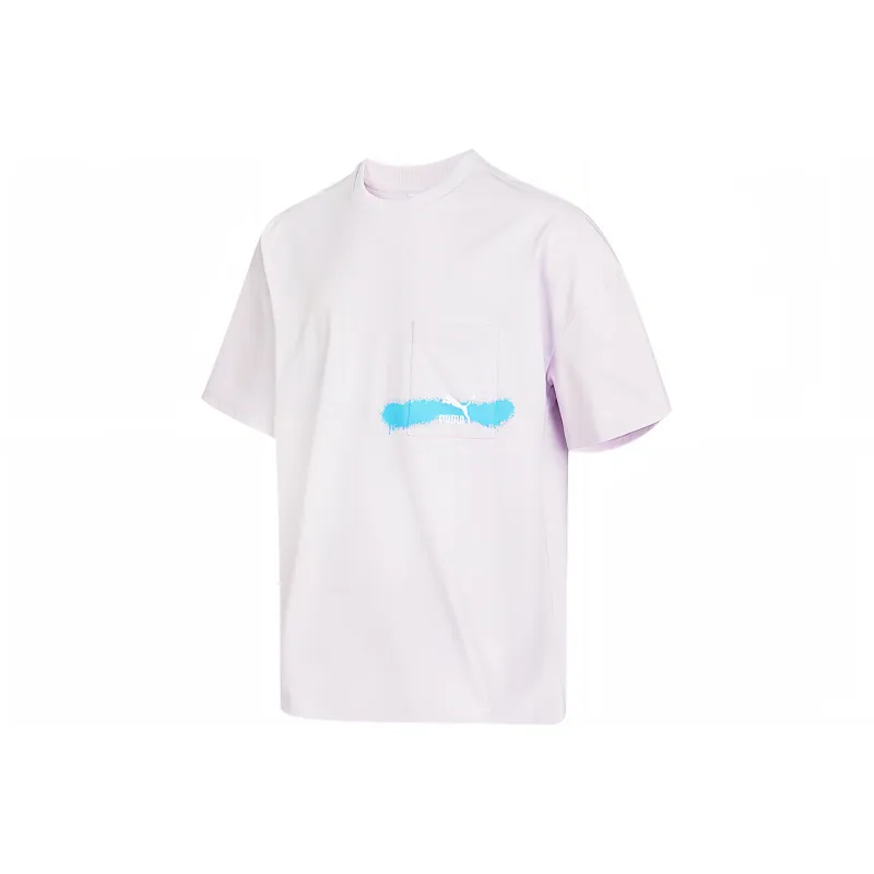 PUMA T Shirts Men Pink-0