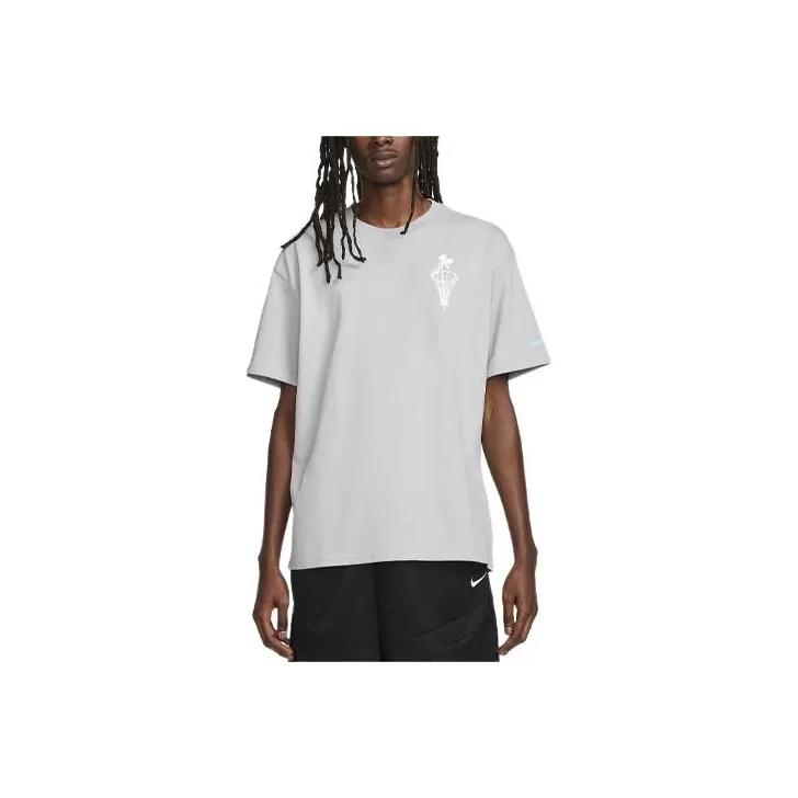 Nike T-Shirts Men Wolf Gray-0