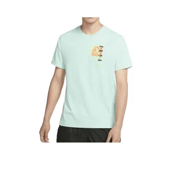 JORDAN T Shirts Men Light Green