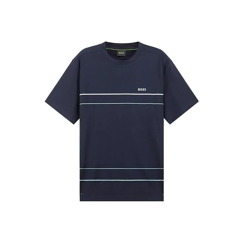 HUGO BOSS SS23 T Shirt Men's Marine Blue-0