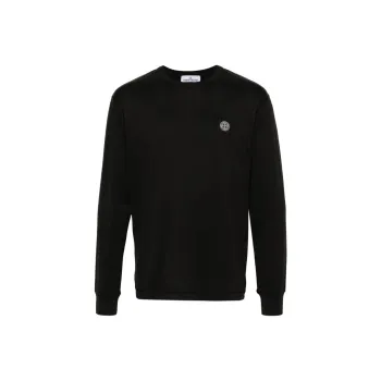 STONE ISLAND Compass Patch Crewneck T Shirt