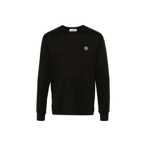 STONE ISLAND Compass Patch Crewneck T Shirt