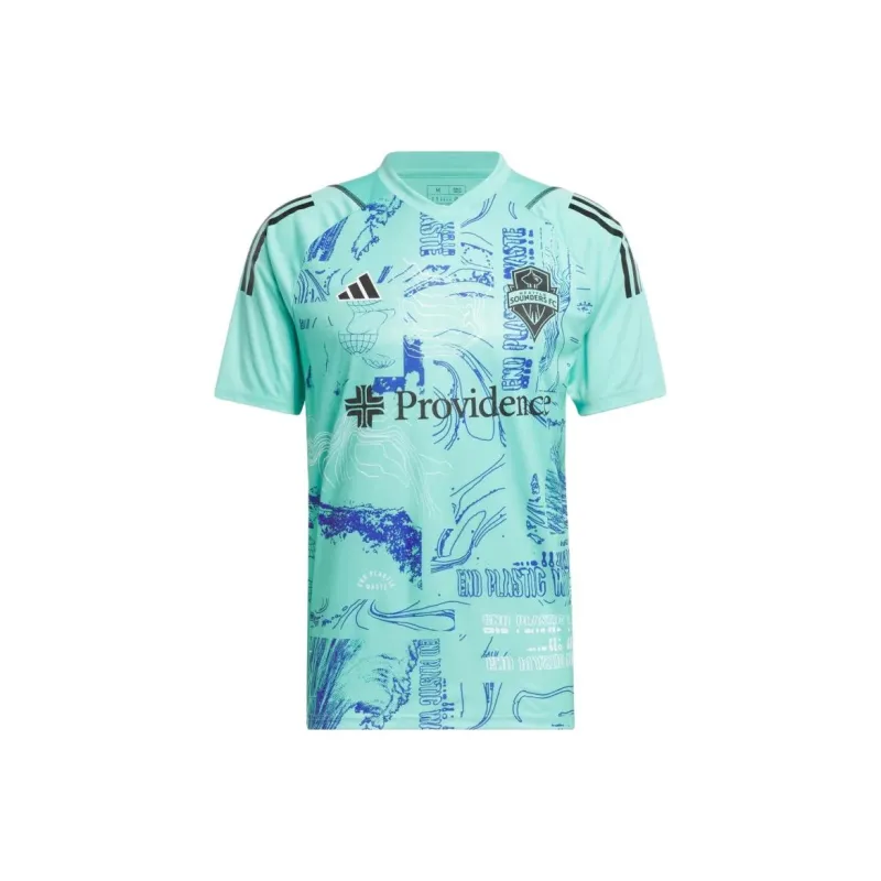 Adidas T-Shirts Men Teal-0