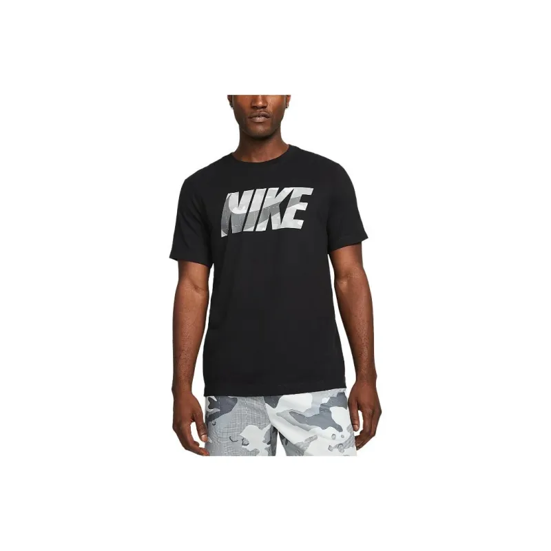Nike T Shirts Men Black-0