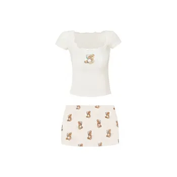 METE WHALE MT Pajama Set Women's Image Color
